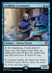 Academy Loremaster (Promo Pack) [Dominaria United Promos]