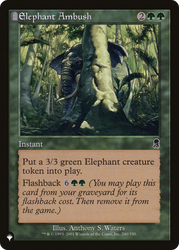 Elephant Ambush [The List]
