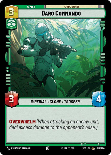 Daro Commando (113/264) (113/264) [Secrets of Power]