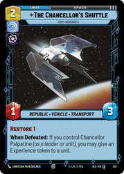 The Chancellor's Shuttle - Grim Harbinger (Foil) (537) (537) [Secrets of Power]