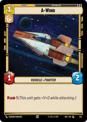 A-Wing - Wing (723) (Foil) (723) (723) [Secrets of Power]