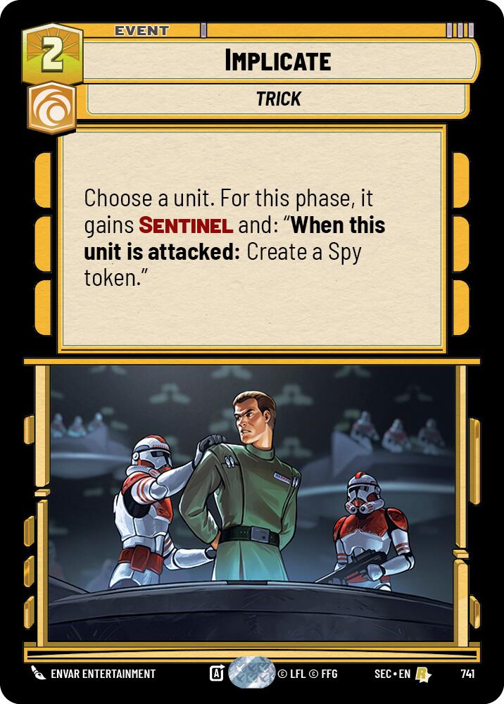 Implicate (741) (Foil) (741) [Secrets of Power]