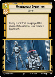 Undercover Operation (746) (Foil) (746) [Secrets of Power]