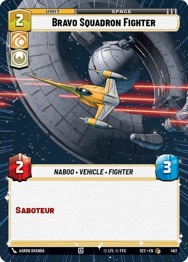 Bravo Squadron Fighter (463) (Hyperspace) (463) [Secrets of Power]