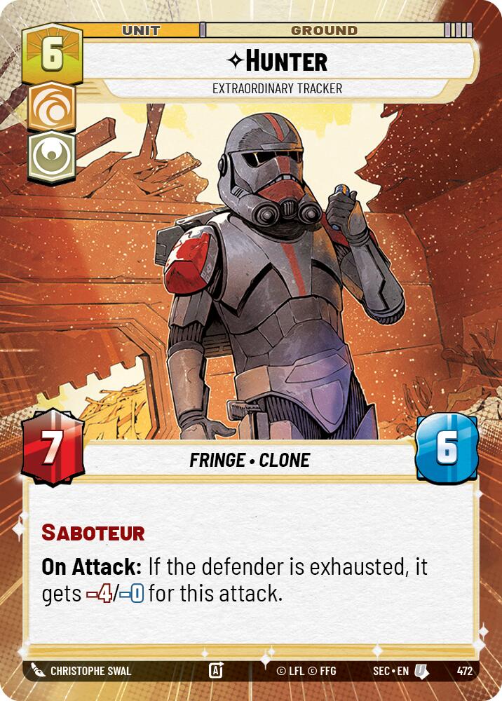 Hunter - Extraordinary Tracker (Hyperspace) (472) (472) [Secrets of Power]