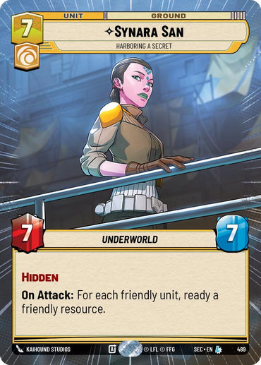 Synara San - Harboring a Secret (Hyperspace) (489) (489) [Secrets of Power]