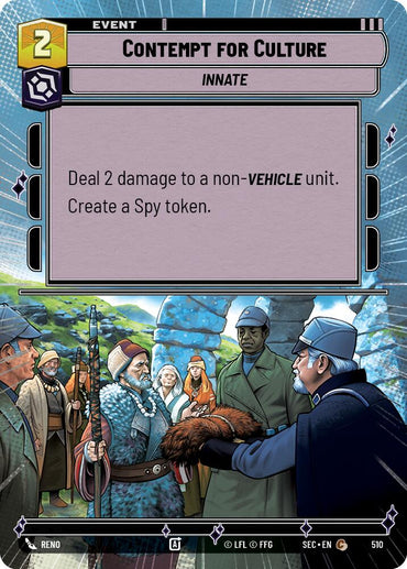 Contempt for Culture (510) (Hyperspace) (510) [Secrets of Power]