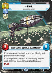 Vigil - Securing the Future (Hyperspace Foil) (806) (806) [Secrets of Power]