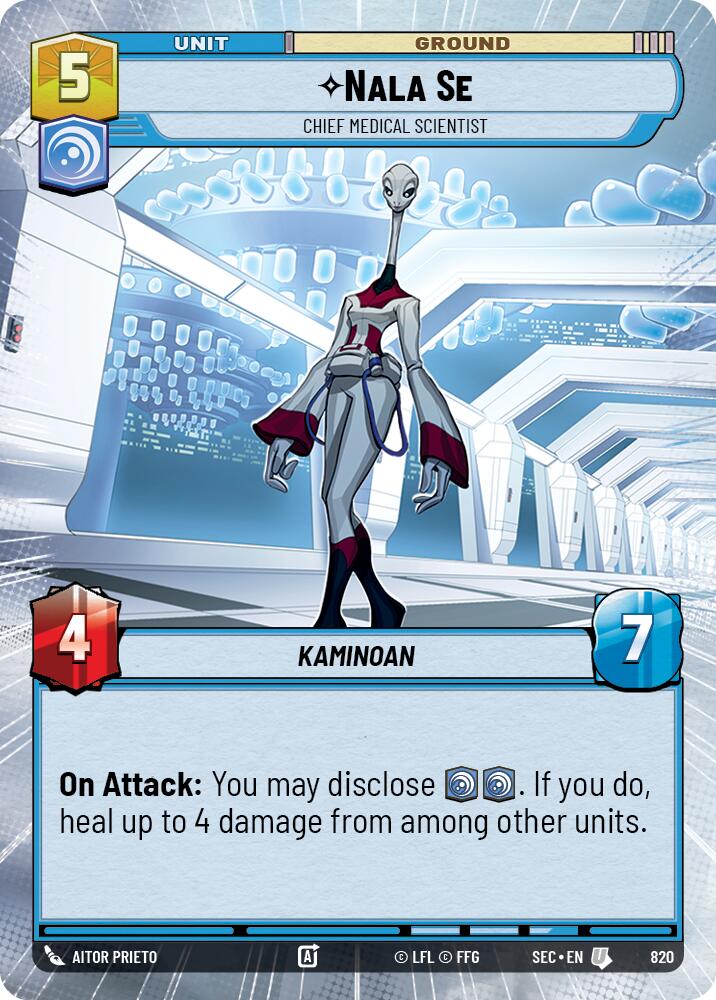 Nala Se - Chief Medical Scientist (Hyperspace Foil) (821) (821) [Secrets of Power]