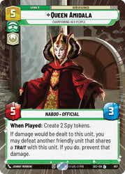 Queen Amidala - Championing Her People (Hyperspace Foil) (857) (857) [Secrets of Power]