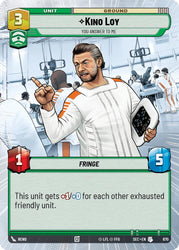 Kino Loy - You Answer to Me (Hyperspace Foil) (870) (870) [Secrets of Power]