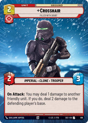 Crosshair - Filled With Doubt (Hyperspace Foil) (918) (918) [Secrets of Power]