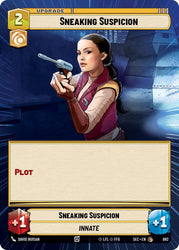 Sneaking Suspicion (982) (Hyperspace Foil) (982) [Secrets of Power]