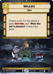 Implicate (987) (Hyperspace Foil) (987) [Secrets of Power]