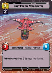 Hutt Cartel Starfighter (996) (Hyperspace Foil) (996) [Secrets of Power]
