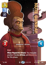 Nute Gunray - Escaping Justice (Prestige) (1044) (1044) [Secrets of Power]