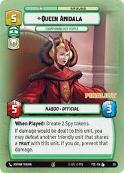 Queen Amidala - Championing Her People (Finalist) (29) (29) [Organized Play Promos]
