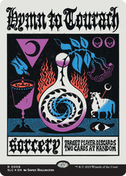 Hymn to Tourach (Halo Foil) [Secret Lair Countdown Kit]