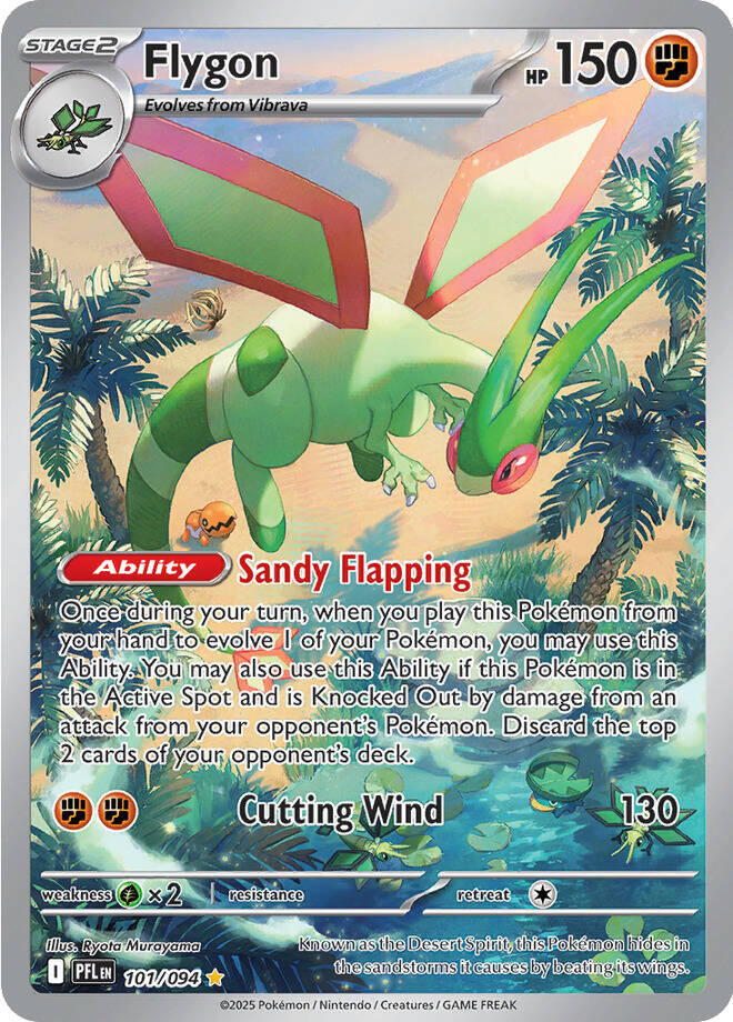 Flygon (101/094) [Mega Evolution: Phantasmal Flames]