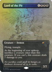 Lord of the Pit (Sketch Showcase) (Rainbow Foil) [Secret Lair Drop Series]