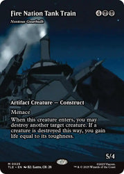 Fire Nation Tank Train - Noxious Gearhulk (Borderless) [Avatar: The Last Airbender: Eternal-Legal]