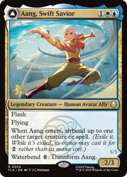 Aang, Swift Savior [Avatar: The Last Airbender Prerelease Cards]