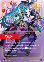 Vayne, Hunter (Signature) (223*/221) [Spiritforged]