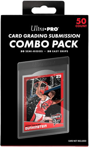 Ultra PRO: Card Grading Submission Combo Pack Semi-Rigids (50-Pack)