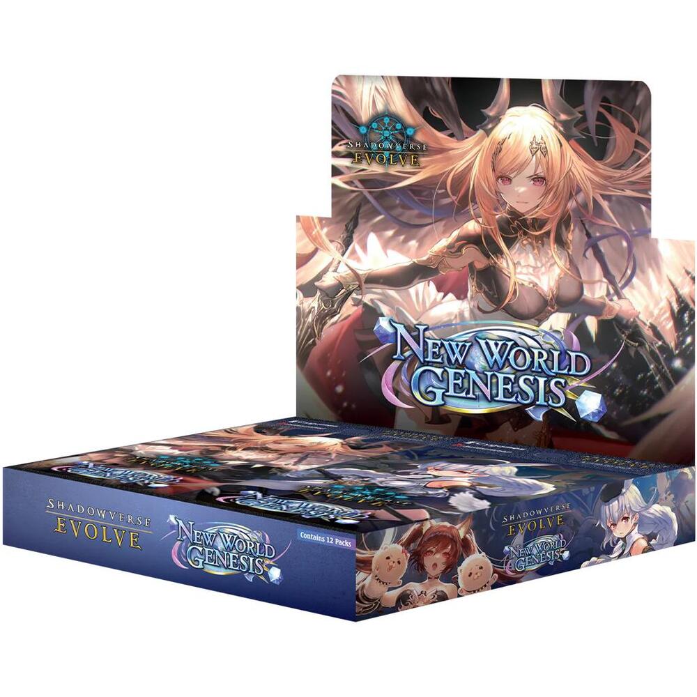Shadowverse Evolve: New World Genesis Booster Display