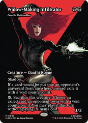 Widow-Making Infiltrator - Dauthi Voidwalker (Borderless) [Marvel Universe: Eternal-Legal]