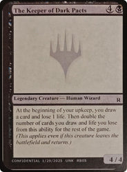 The Keeper of Dark Pacts [Unknown Event]