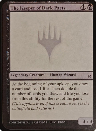 The Keeper of Dark Pacts [Unknown Event]