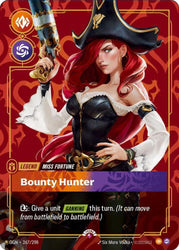 Miss Fortune, Bounty Hunter (Metal) (Best Of) (267/298) [Riftbound Organized Play Promotional Cards]