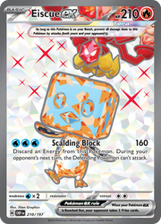 Eiscue ex (210/197) [Scarlet & Violet: Obsidian Flames]
