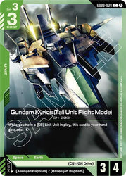 Gundam Kyrios (Tail Unit Flight Mode) (GD03-030) [Steel Requiem]