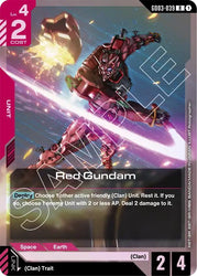 Red Gundam (GD03-039) [Steel Requiem]
