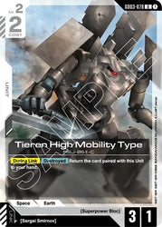 Tieren High Mobility Type (GD03-078) [Steel Requiem]