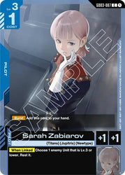 Sarah Zabiarov (GD03-087) [Steel Requiem]