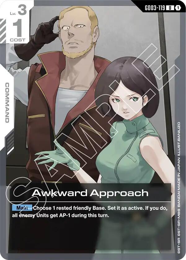 Awkward Approach (GD03-119) [Steel Requiem]