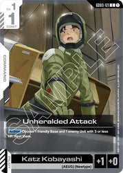Unheralded Attack (GD03-121) [Steel Requiem]