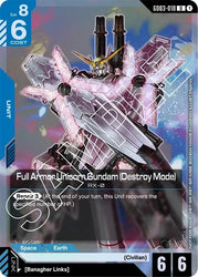 Full Armor Unicorn Gundam (Destroy Mode) (Store Tournament Participant Pack 03) (GD03-010) [Gundam Promotional Cards]