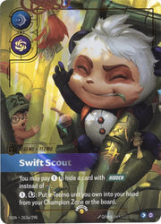 Teemo, Swift Scout (Alternate Art) (263a/298) [Riftbound Promotional Cards]