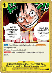 Kizaru!! Compared to Two Years Ago We're a Hundred Times Stronger Now!! [Starter Deck: Egghead]