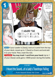 I Heard the Sound...of a Lady's Teardrops Falling [The Azure Sea's Seven Release Event Cards]