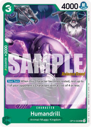 Humandrill [The Azure Sea's Seven Release Event Cards]