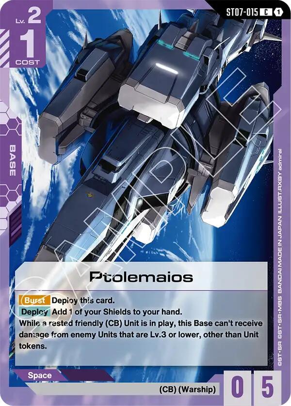 Ptolemaios (ST07-015) [Starter Deck 07: Celestial Drive]