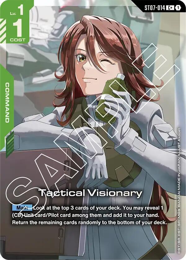 Tactical Visionary (C+) (ST07-014) [Starter Deck 07: Celestial Drive]