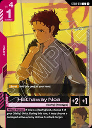 Hathaway Noa (ST08 Release Event) (ST08-010) [Gundam Promotional Cards]