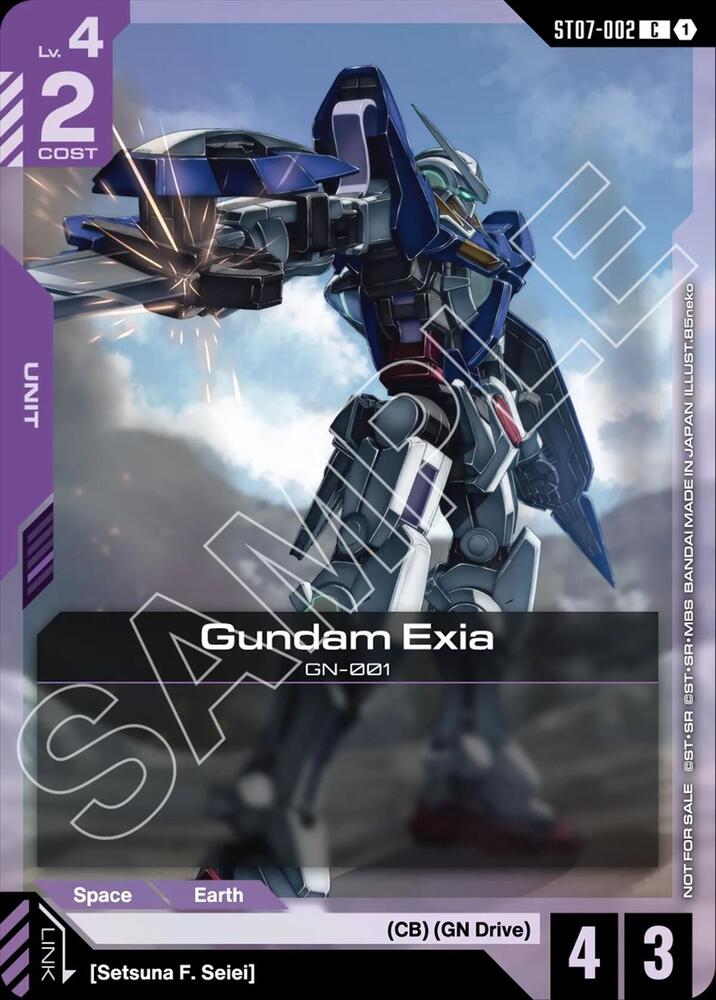 Gundam Exia (ST07 Release Event) (ST07-002) [Gundam Promotional Cards]