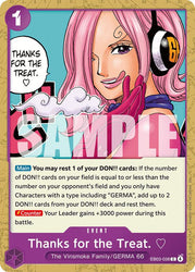 Thanks for the Treat. [Extra Booster: One Piece Heroines Edition]